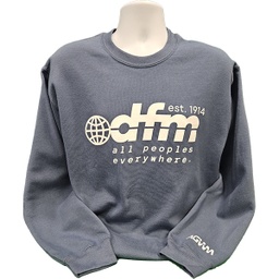 [720379] DFM Sweatshirt Indigo Blue L