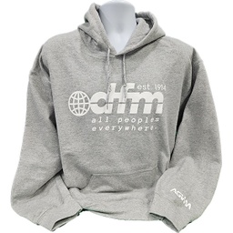 [720426] DFM Logo Hoodie Sport Gray M