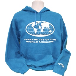 [720443] Globe Hoodie Antique Sapphire S