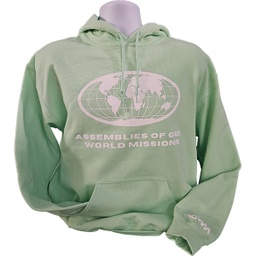 [720455] Globe Hoodie Mint S