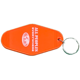 [720286] AGWM Vintage Key Ring Orange