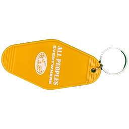 [720287] AGWM Vintage Key Ring Goldenrod