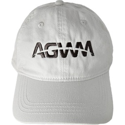 [720208] AGWM Relaxed Golf Cap White