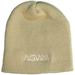 [720220] AGWM Knit Vegas Gold Beanie