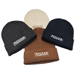 AGWM Cuffed Knit Beanie