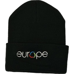 [718546] Europe Black Beanie