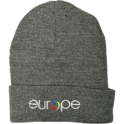 [718550] Europe Heather Gray Beanie