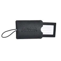 [718078] AGWM Luggage Tag Pouch Black