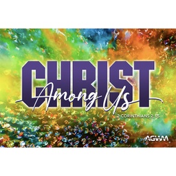 [718030] Christ Among Us 6 x 4 Vinyl Banner