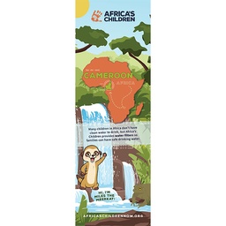 [719199] Cameroon Child Pray Bookmark Pkg 25