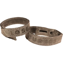 [718559] Lose Yourself Gray Leather Wrist Cuff