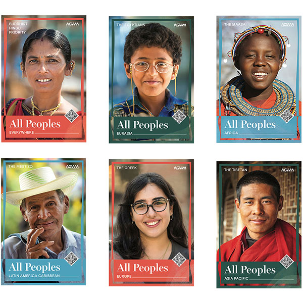 All Peoples Poster Set 6 | AGWM