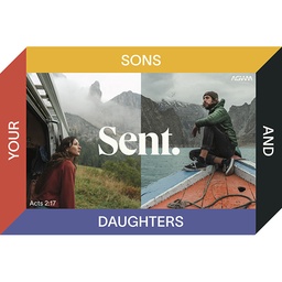 [716730] 2025 Sons & Daughters English 6'4' Vinyl Banner