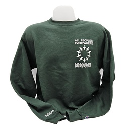 All Peoples Everywhere Green Sweatshirt