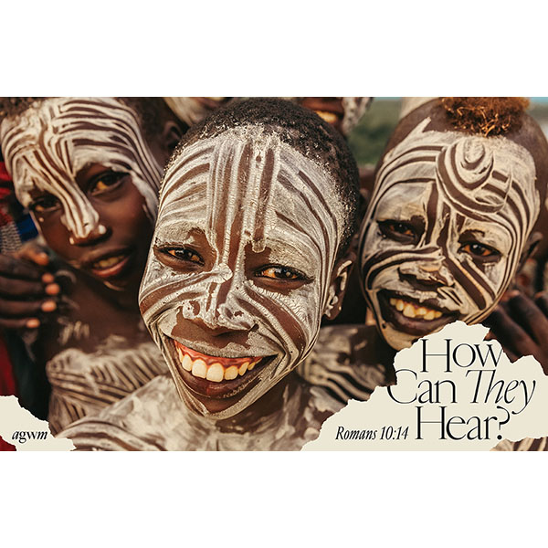 How Can They Hear Placemats pkg 50 | AGWM