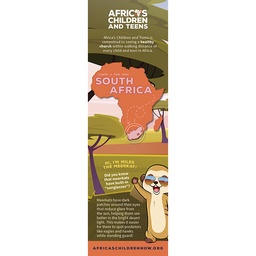 [719217] South Africa Kids Prayer Bookmark Pkg 25