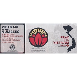 [718951] CTM Pray for Vietnam Tri-fold Pkg 25