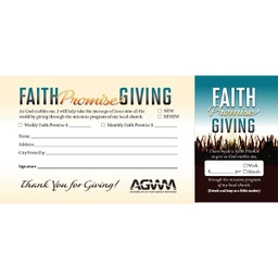 [717095] Faith Promise Card English Pkg 50