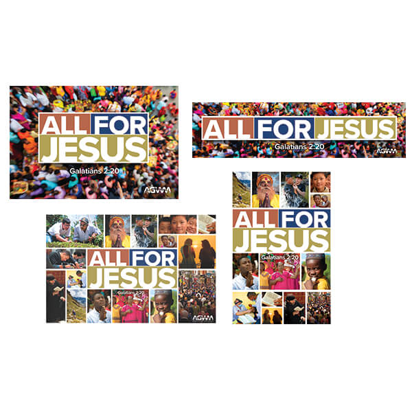 All for Jesus Photoshop Artwork Files | AGWM