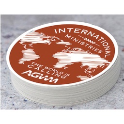 [719105] International Ministries Vinyl Sticker Pkg 10